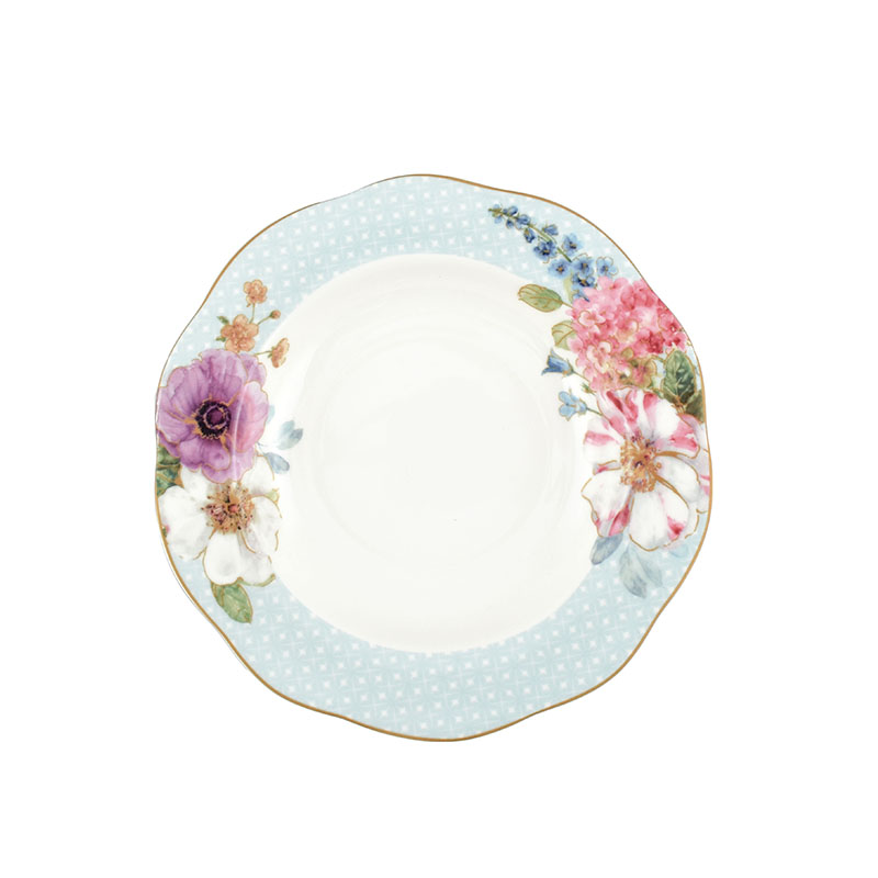 【義大利Easy life】鄉村花束-深盤22CM(骨瓷)